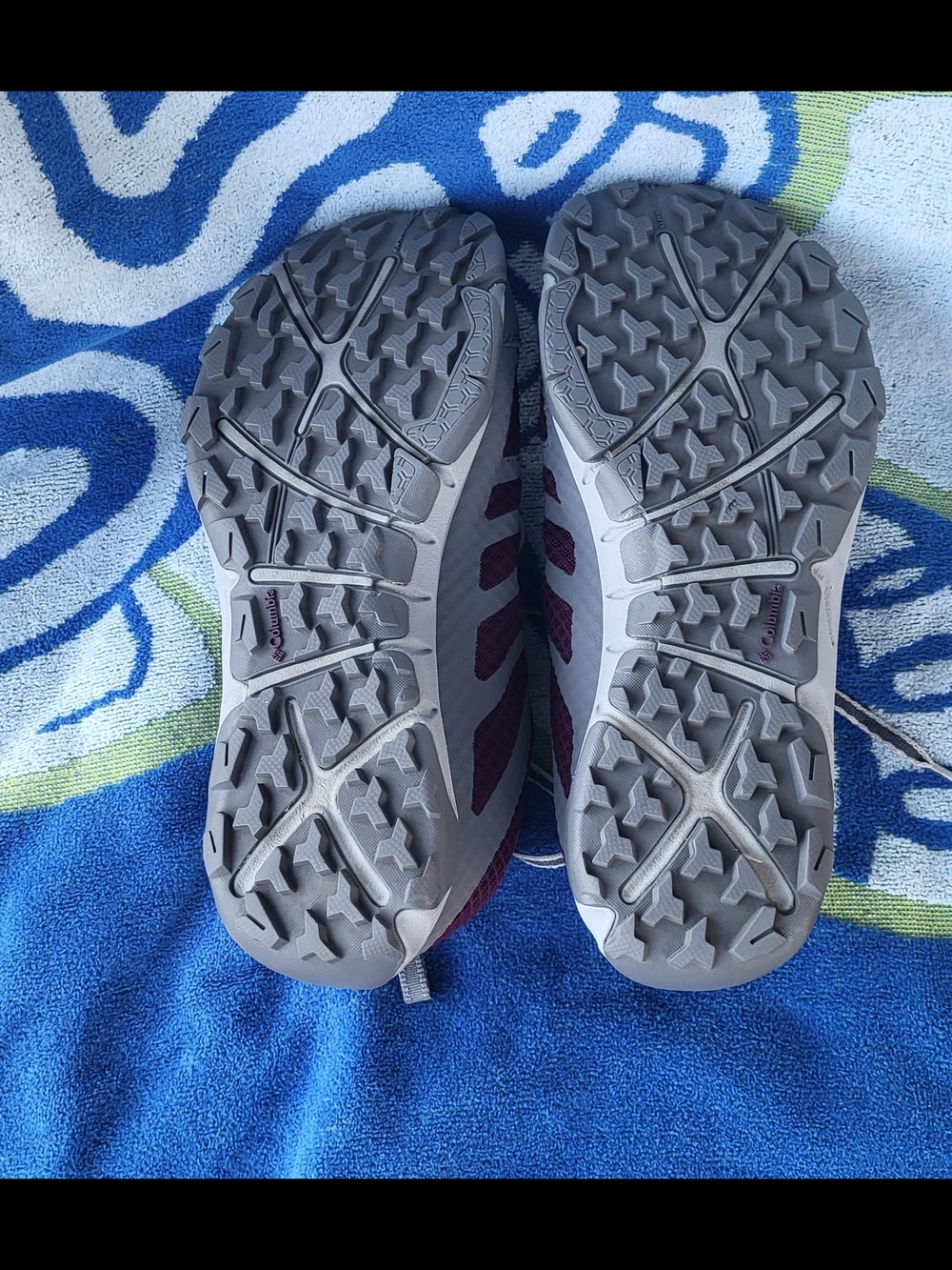 Columbia Women’s Lightweight Purple Trail Sneakers - Picture 4 of 7